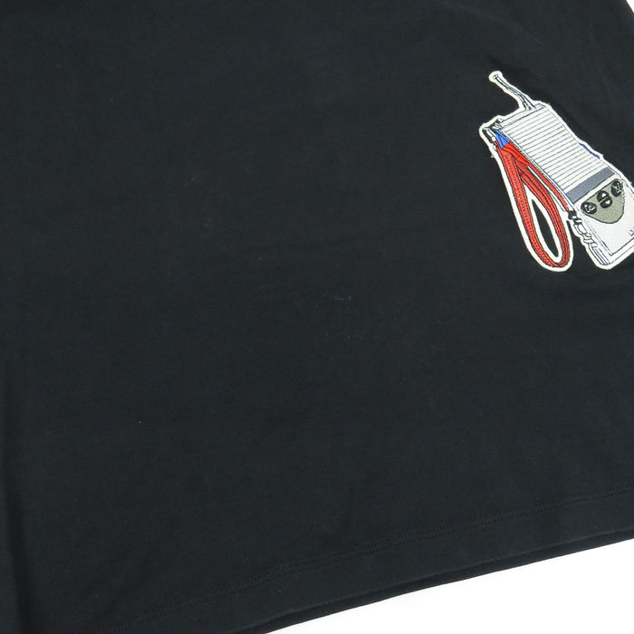 LOUIS VUITTON 
Embroidery RW182W JG2 FFDR27 
LV Logo Patch Cotton Dress