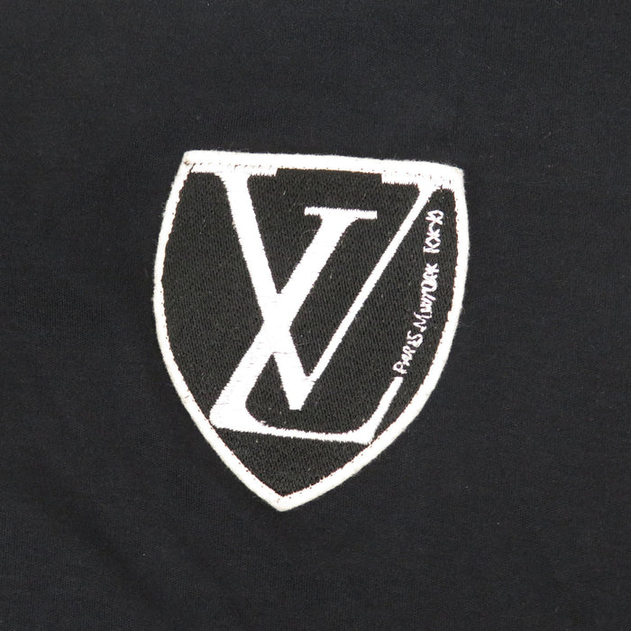 LOUIS VUITTON 
Embroidery RW182W JG2 FFDR27 
LV Logo Patch Cotton Dress