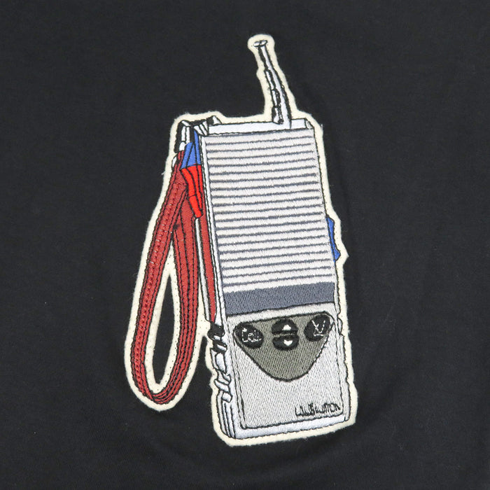 LOUIS VUITTON 
エンブロイダリー RW182W JG2 FFDR27 
LV ロゴ ワッペン コットン ワンピース