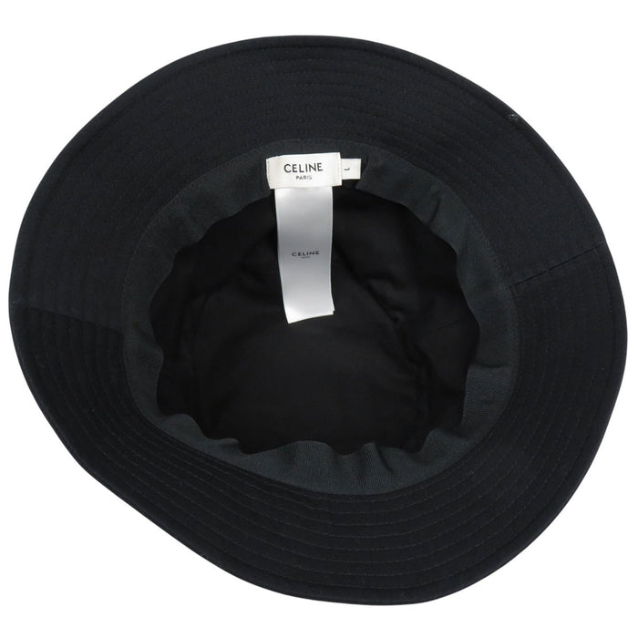 CELINE
Logo embroidery cotton gabardine
Triomphe bucket hat