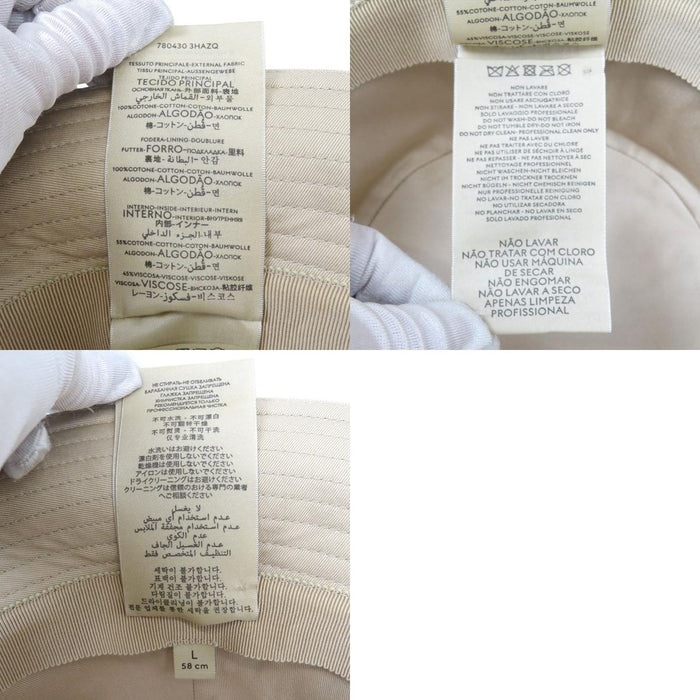 GUCCI
Cotton
Embossed Logo Bucket Hat