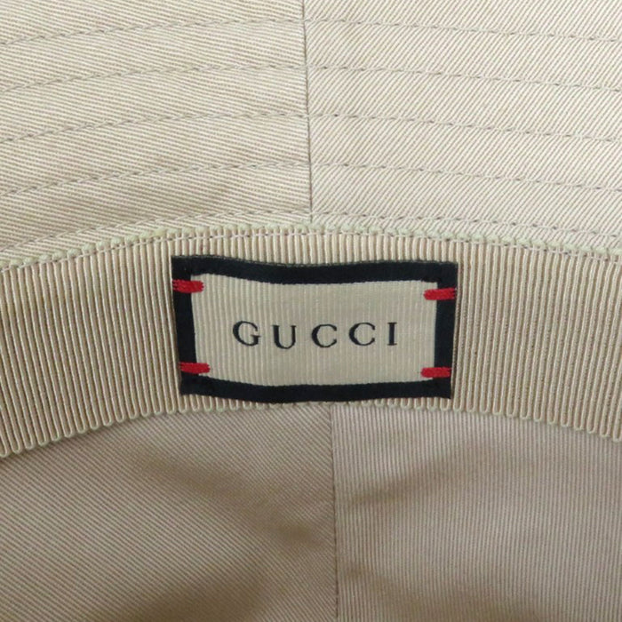 GUCCI
Cotton
Embossed Logo Bucket Hat