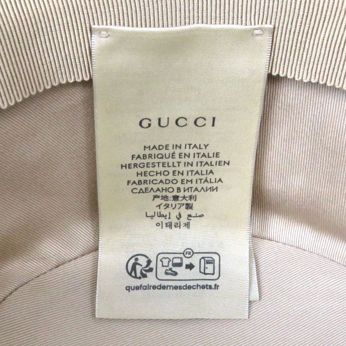 GUCCI
Cotton
Embossed Logo Bucket Hat