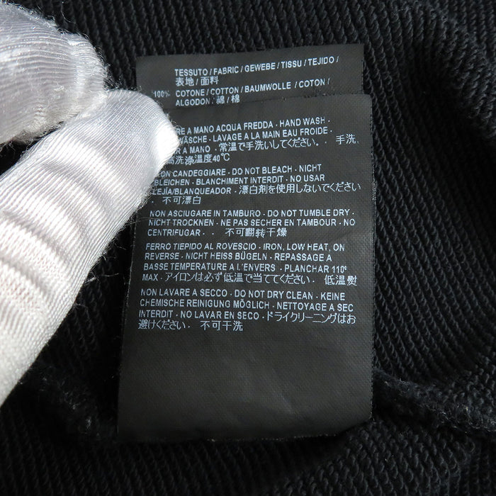 BALENCIAGA Sweat Hoodie Cotton Logo Print Oversized Parker