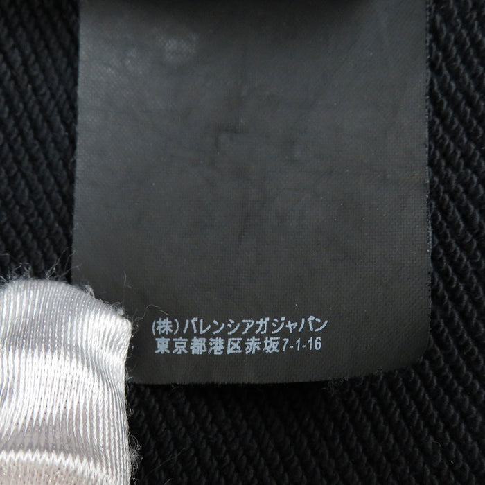 BALENCIAGA Sweat Hoodie Cotton Logo Print Oversized Parker