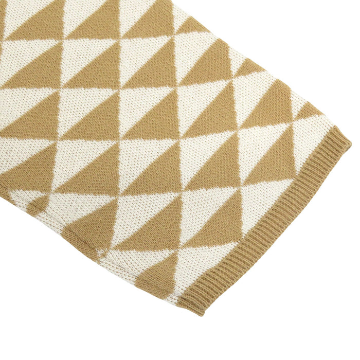 PRADA
Cropped length cotton knit
Logo half-sleeve cut and sewn