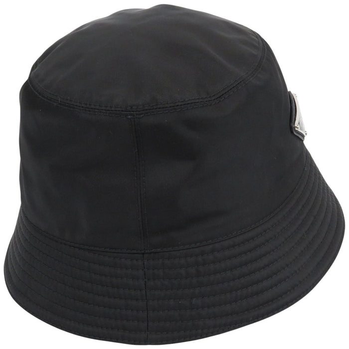 PRADA 
Triangle Logo Re-Nylon 
Re-Nylon Bucket Hat