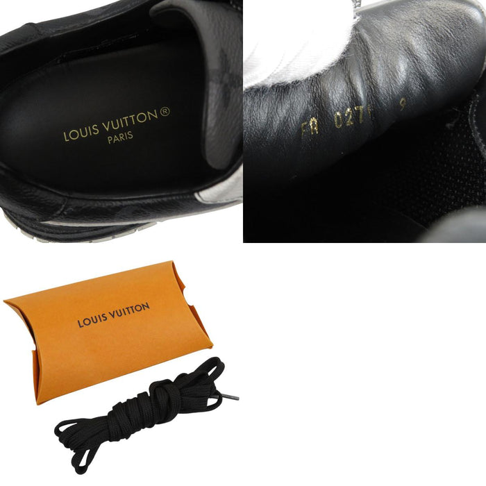 LOUIS VUITTON 
LV Leather 
Runaway Line Sneakers 
Monogram