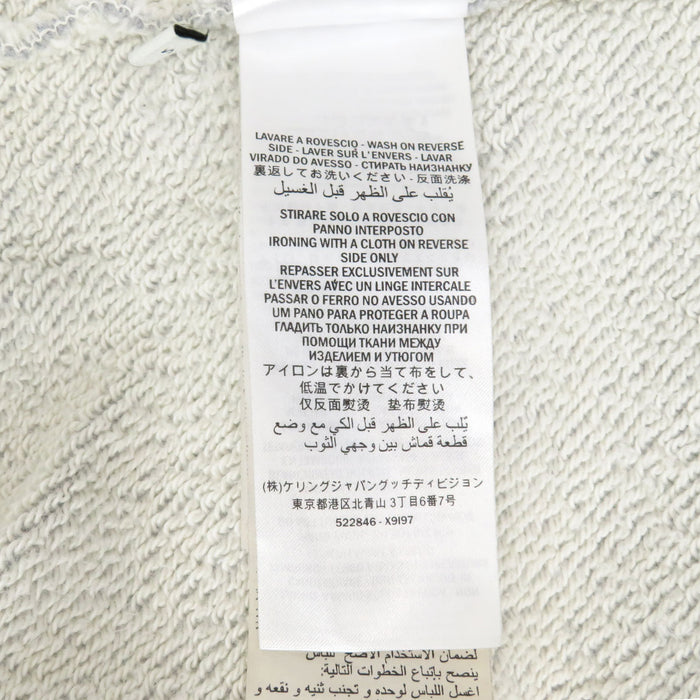 GUCCI 
スウェット コットン 
テクニカル ロゴ ライン トレーナー