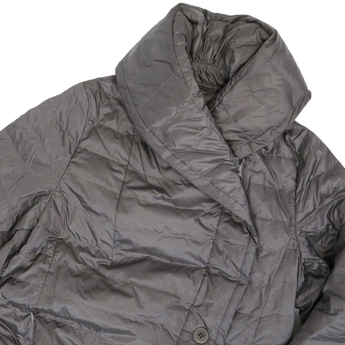 ISSEY MIYAKE 
ハート ナイロン ライトダウン 
HaaT ショールカラー ダウンコート
