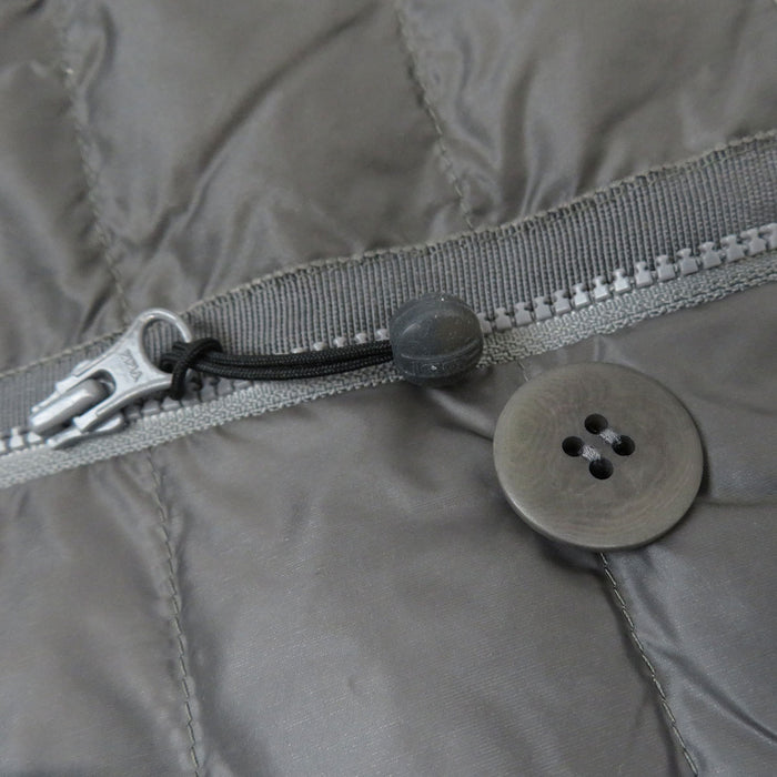 ISSEY MIYAKE 
ハート ナイロン ライトダウン 
HaaT ショールカラー ダウンコート