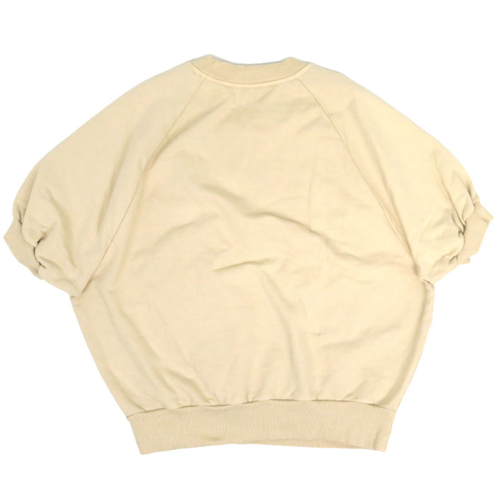 PRADA 
Cotton 
Fabric Triangle Logo Half Sleeve Sweatshirt