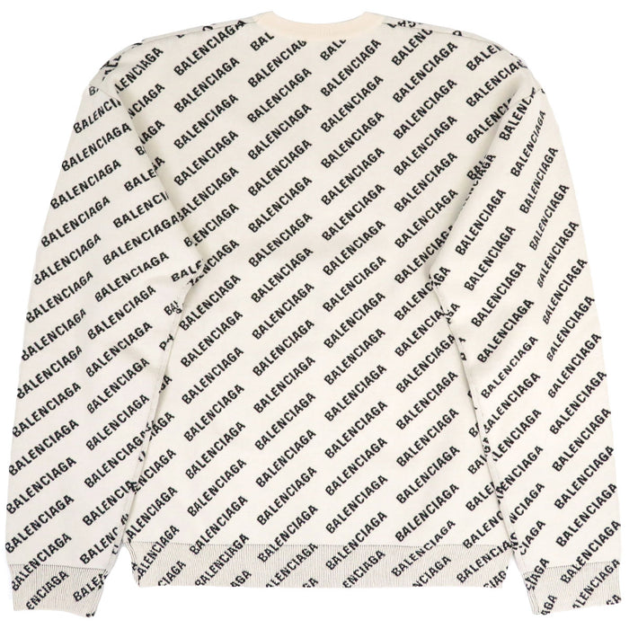 BALENCIAGA 
All-over pattern 2022 model 
All-over logo knit