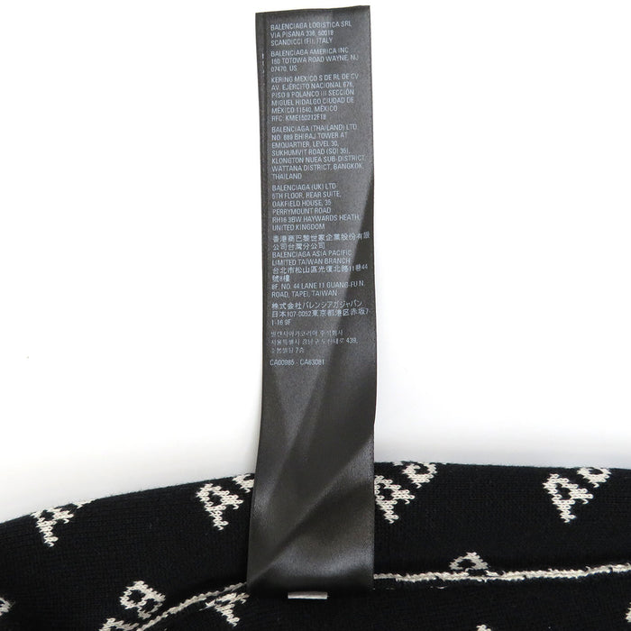 BALENCIAGA 
All-over pattern 2022 model 
All-over logo knit