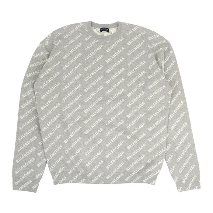 BALENCIAGA 
All-over pattern 2022 model 
All-over logo knit