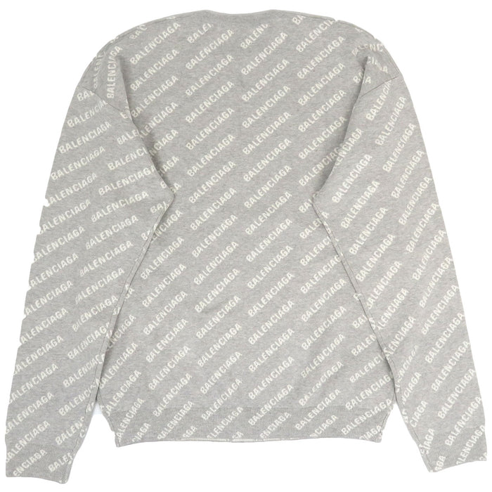 BALENCIAGA 
All-over pattern 2022 model 
All-over logo knit