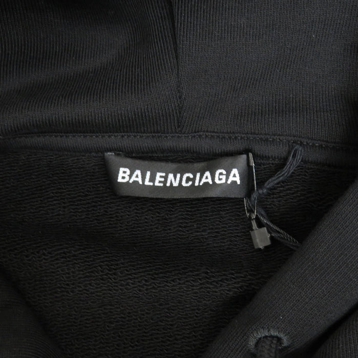 BALENCIAGA 
Sweatshirt 
Back logo print hoodie