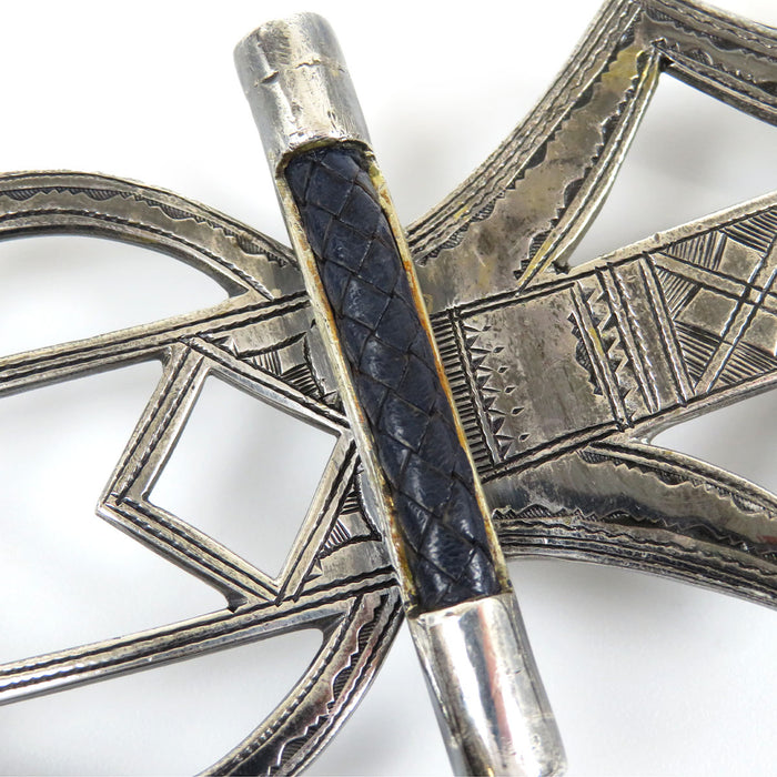 HERMES 
H アッシュ ロゴ シルバー 32MMベルト対応バックル 
トゥアレグ バックル