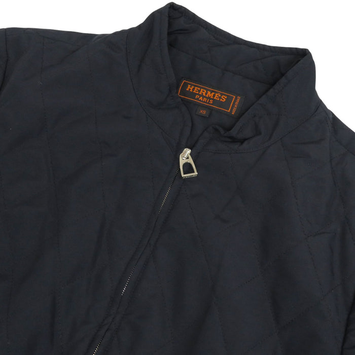 HERMES 
Padding Nylon 
Quilting Blouson