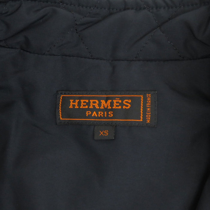 HERMES 
Padding Nylon 
Quilting Blouson