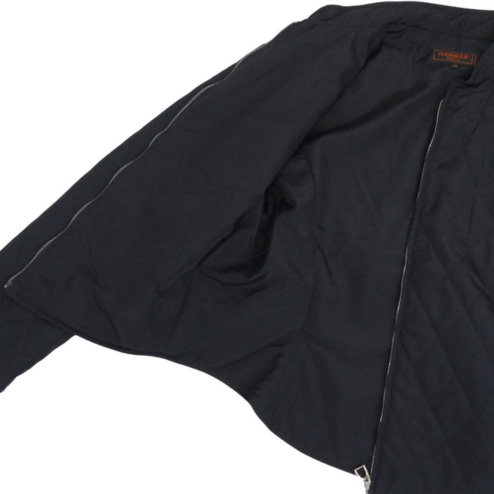 HERMES 
Padding Nylon 
Quilting Blouson