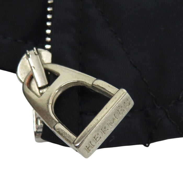 HERMES 
Padding Nylon 
Quilting Blouson