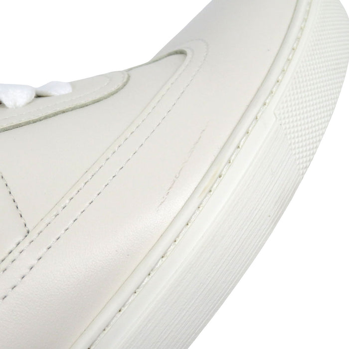 HERMES H Ash Logo Quicker Leather Sneakers