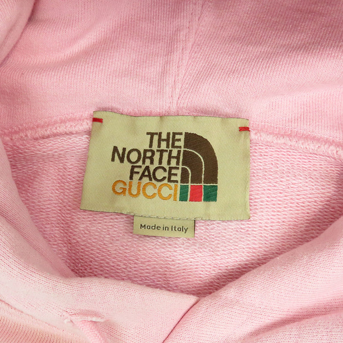 GUCCI 
The North Face Sweat Cat Cotton 
THE NORTH FACE Collaboration Logo Print Hoodie