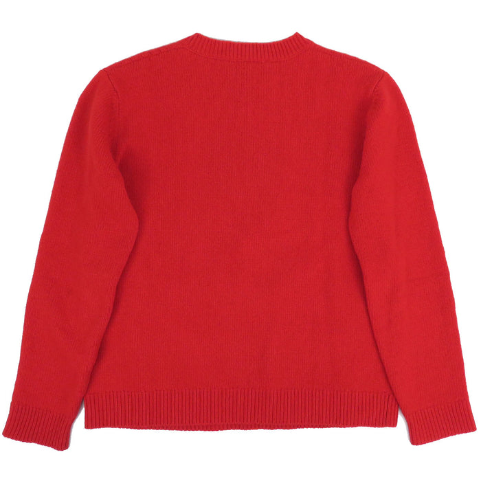 GUCCI GG Wool Ghost Diamond Intarsia Knit