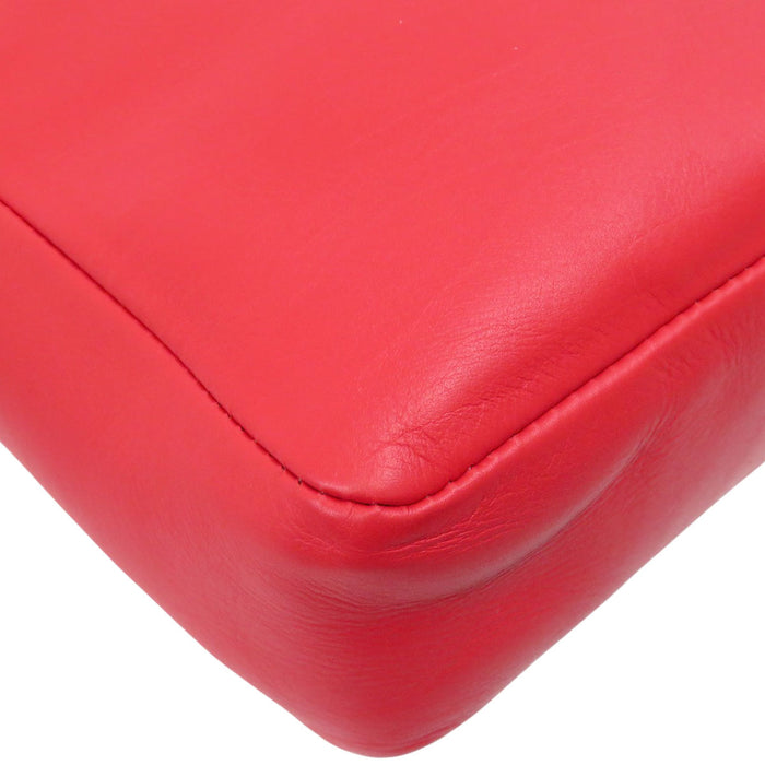 CHROME HEARTS CH Scroll Label Leather Hot Pot Cross Ball Shoulder Bag