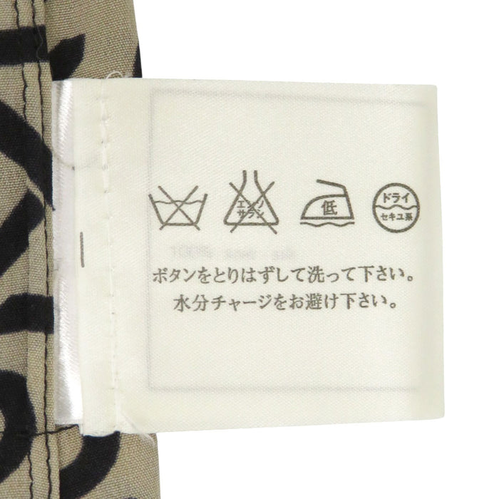 CHANEL 
CC 00A シフォン 
COCO 総柄 シルク ブラウス