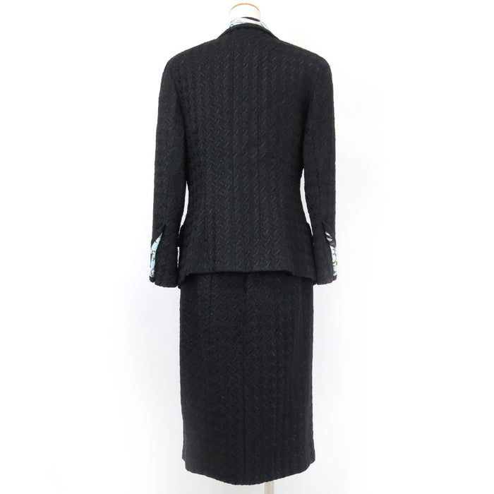 CHANEL 
93P COCO CC Coco Button Vintage 
Coco Mark Tweed Setup