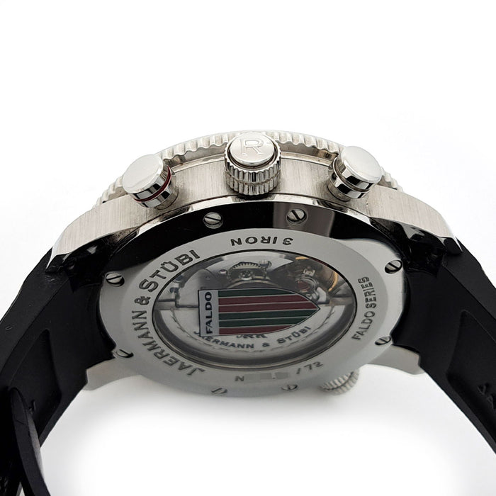 Jaermann & Stubi 
Nick Faldo Limited to 72 pieces worldwide 
With box and warranty card