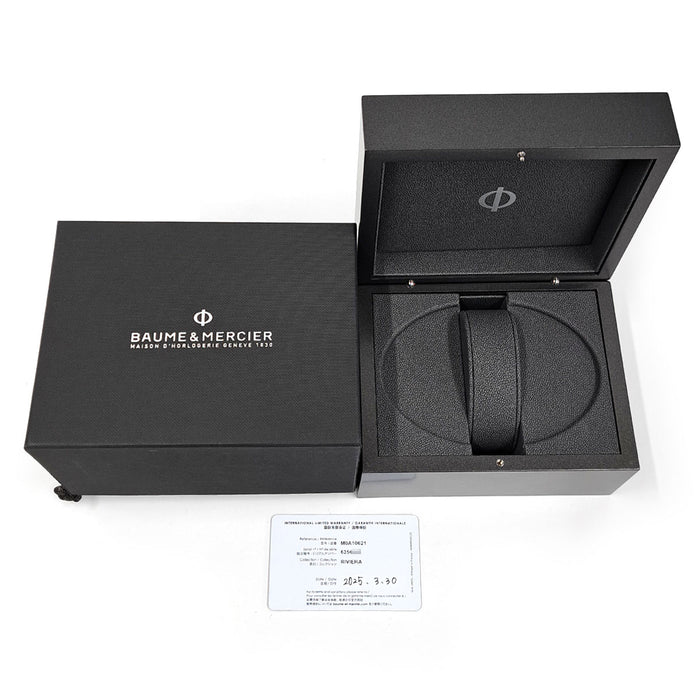 Baume & Mercier
Riviera 自动机械表
附带盒子和保修卡