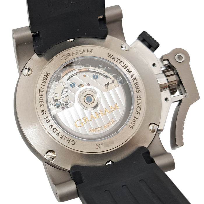 GRAHAM 
Chronofighter Oversize 
With box and warranty card