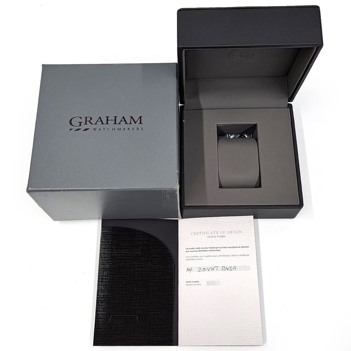 GRAHAM 
Chronofighter Oversize 
With box and warranty card