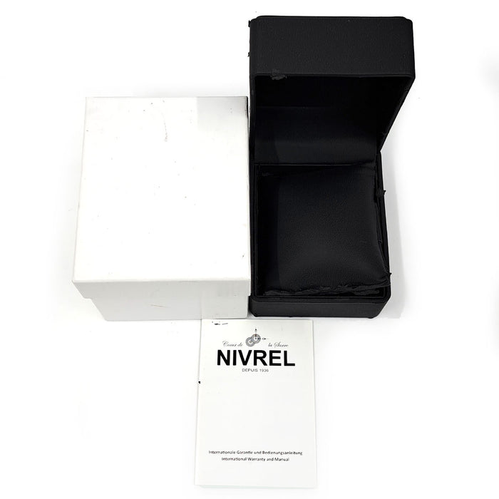NIVREL 
スモールセコンド 
箱ギャラ付