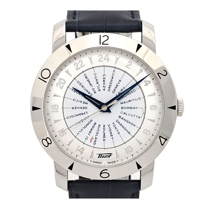 TISSOT 
ヘリテージ ワールドタイマー 創業160周年記念モデル 
箱ギャラ付