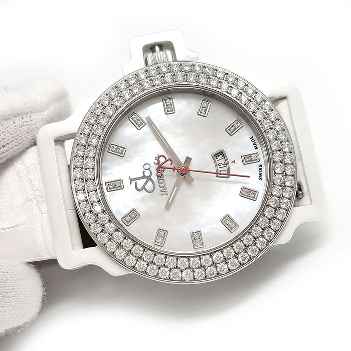 JACOB&CO 
ファイブタイムゾーン ベゼルダイヤ