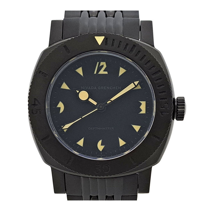 Nivada Grenchen 
Depthmaster Pac-Man Edizione Nera 
Con scatola e garanzia