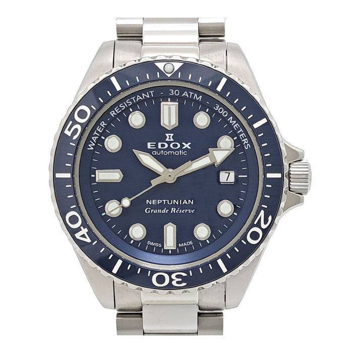 EDOX 
Neptunian Grande Reserve 
With box and warranty card