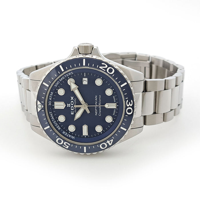 EDOX 
Neptunian Grande Reserve 
With box and warranty card