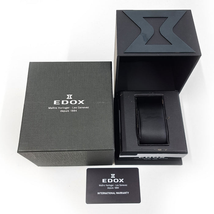EDOX 
Neptunian Grande Reserve 
With box and warranty card