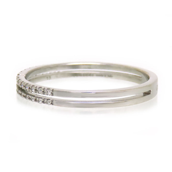 GUCCI 
インフィニティ ダイヤモンド リング