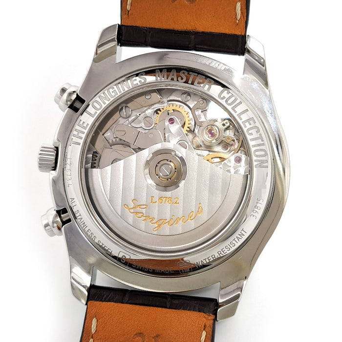 LONGINES 
マスターコレクション クロノグラフ ムーンフェイズ 
ギャラ付