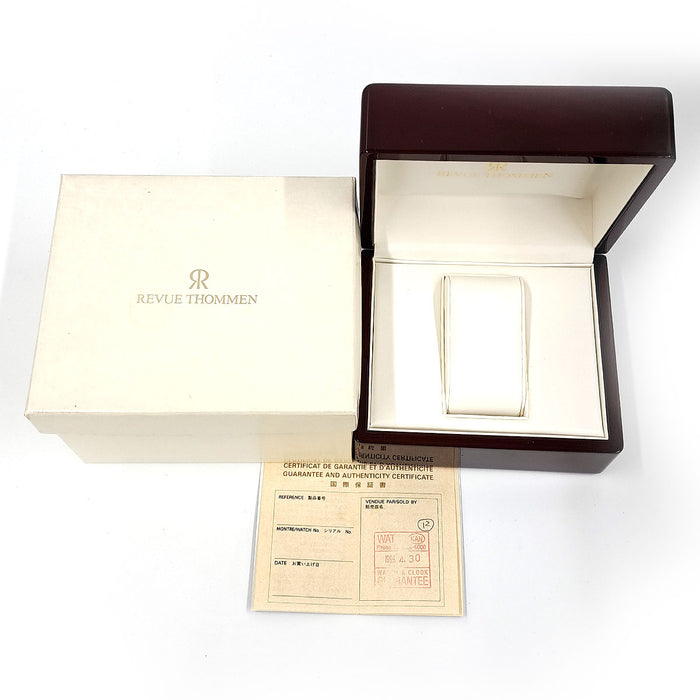 Revue Thommen 
サルタレロ ジャンピングアワー Overhauled FULLSET 
OH済 箱ギャラ付