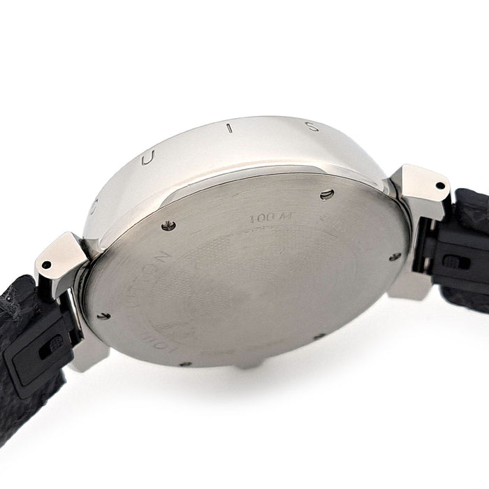 LOUIS VUITTON 
Tambour Damier Graphite