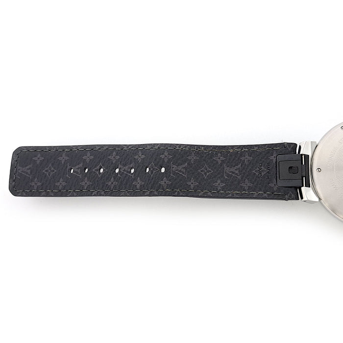 LOUIS VUITTON 
Tambour Damier Graphite