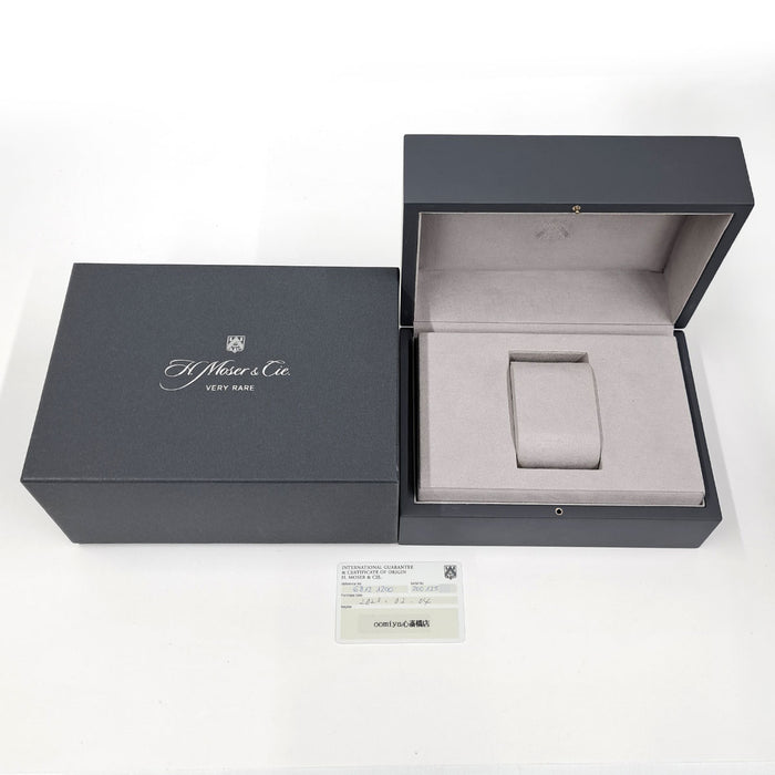 H. Moser Streamliner Perpetual Calendar with Box and Warranty Card