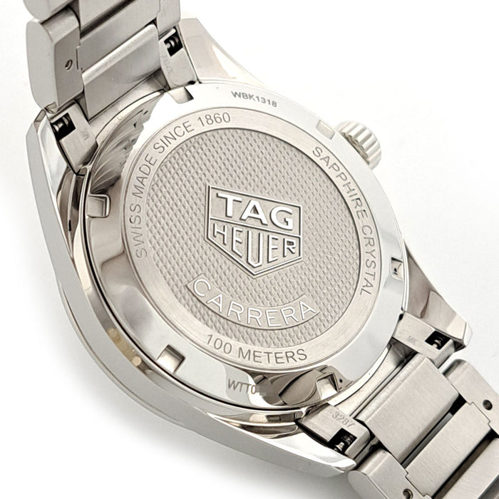 TAG HEUER
Carrera 12 Diamond Shell Dial
With Box and Warranty Card